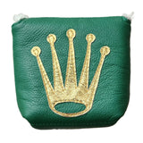 New! One-Of-A-Kind! Rolex Crown inspired, Mallet Putter Headcover
