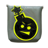 NEW! Tour Model Alligator Grey "Angry Bomb" Mallet Putter Cover