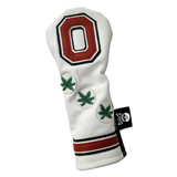 New! One-Of-A-Kind upcycle Project, Ohio State Football inspired Fairway Wood Headcover - Robert Mark Golf