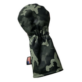 One of a Kind! Upcycled Titleist GT & Urban Camo leather Driver Headcover!