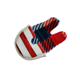 NEW! Custom "USA Flag" Putter Cover fits CENTER SHAFT Mallet Putters!