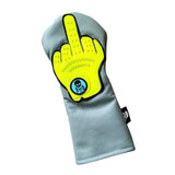 New! One-Of-A-Kind! The RMG Neon Yellow GFY Driver Headcover - Robert Mark Golf