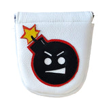 NEW! Custom "Angry Bomb" Putter Cover for the LAB Golf Directed Force 2.1 Mallet Putter - Robert Mark Golf