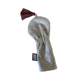 NEW! The RMG Retro Tassel Distressed Leather 3 Wood Headcover