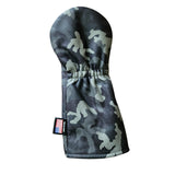 Limited Edition! Urban Camo, Skull & Bones Driver Headcover - Robert Mark Golf