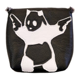 The Panda With Guns Mallet Putter Cover - Robert Mark Golf