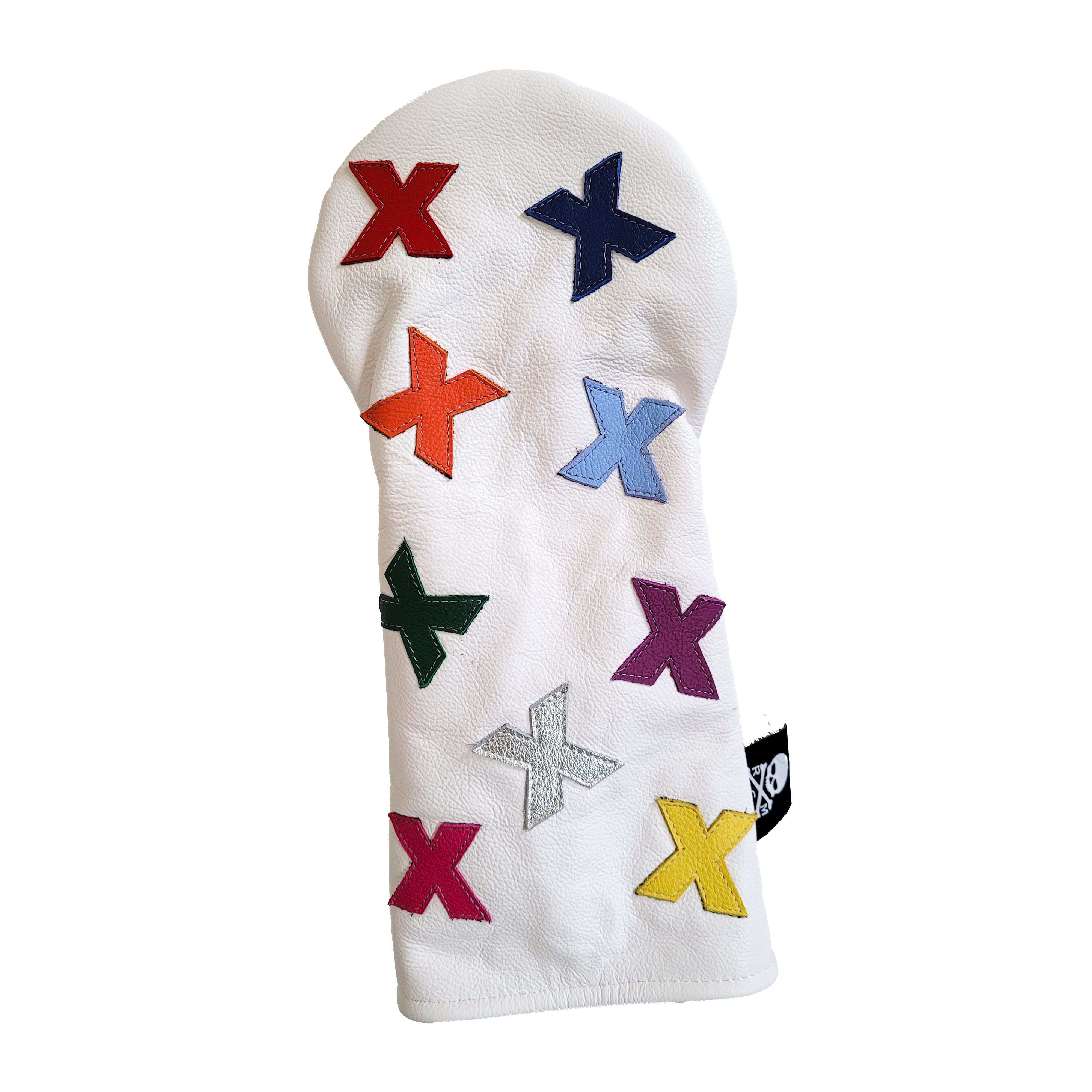 The RMG "Dancing X's" Headcover - Multi Sizes - Robert Mark Golf