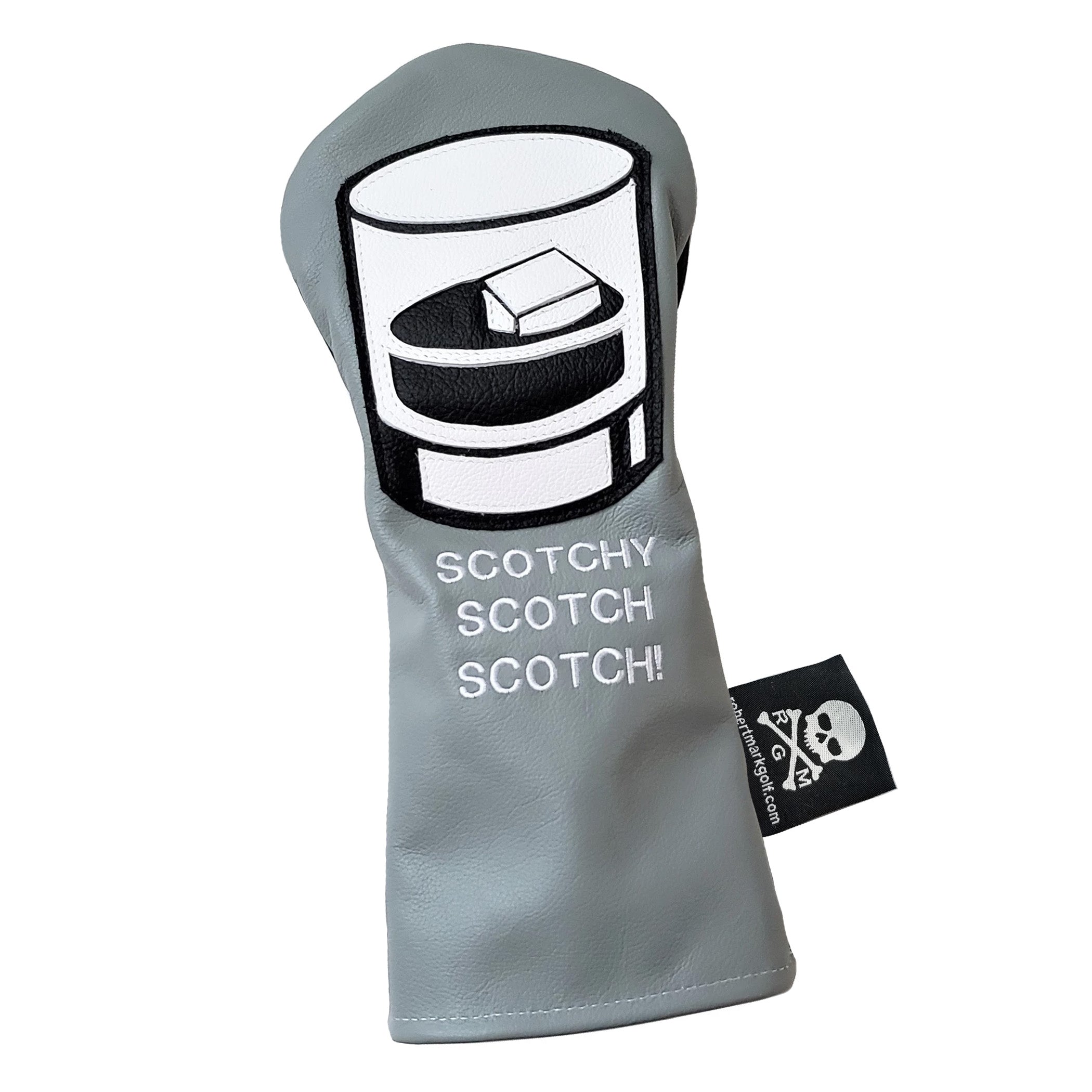 MORE SIZES! The Scotchy Scotch Scotch Headcover - Robert Mark Golf