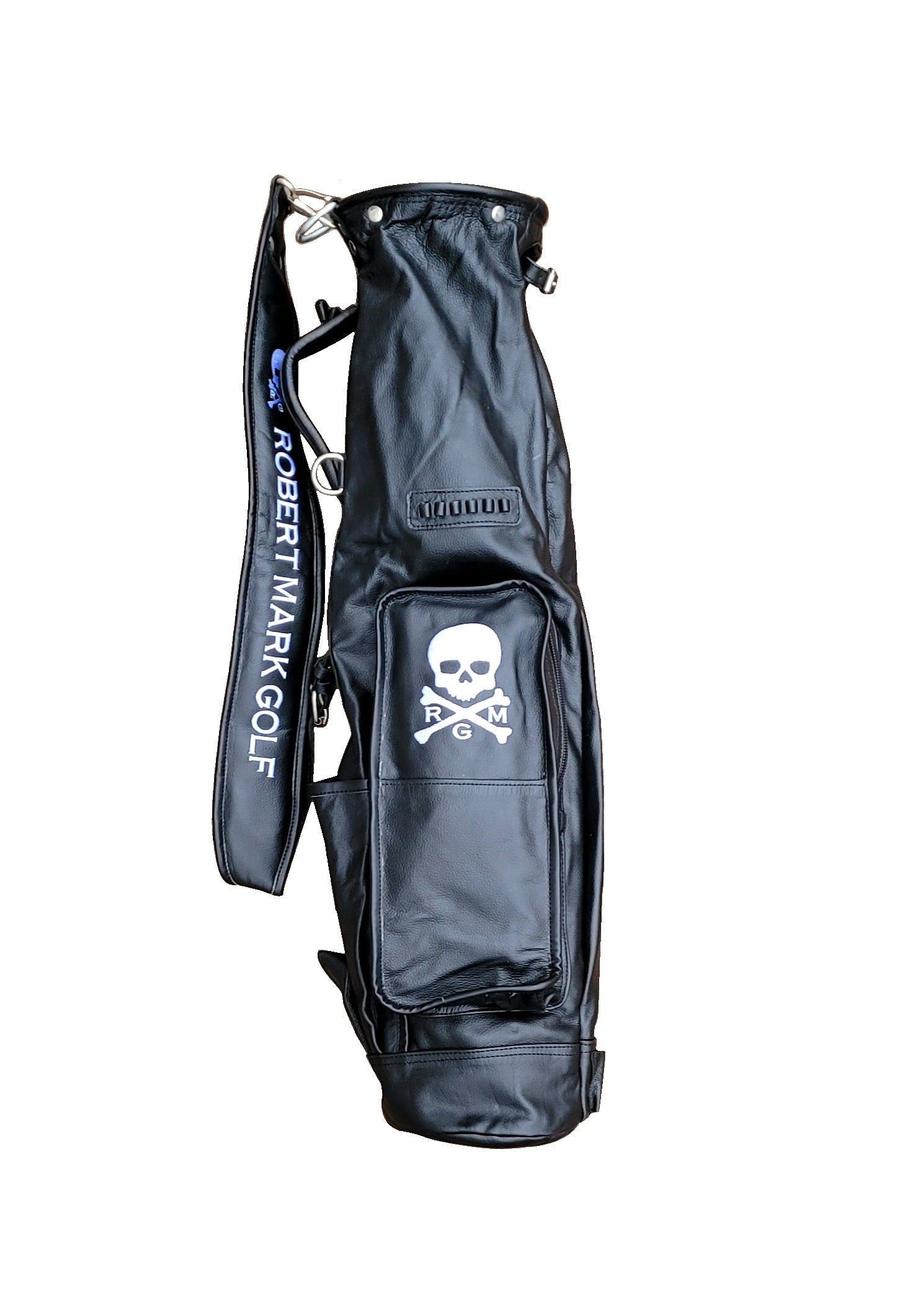 New Release! The 100% Leather, RMG Sunday Carry Golf Bag! Ships immediately! - Robert Mark Golf