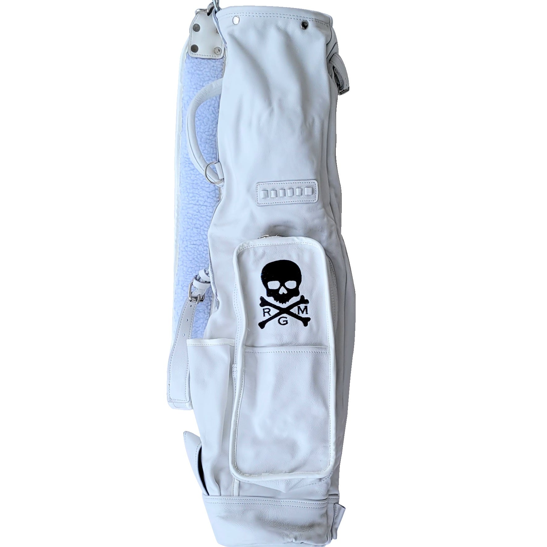 New Release! The 100% Leather, RMG Sunday Carry Golf Bag! Ships immediately!