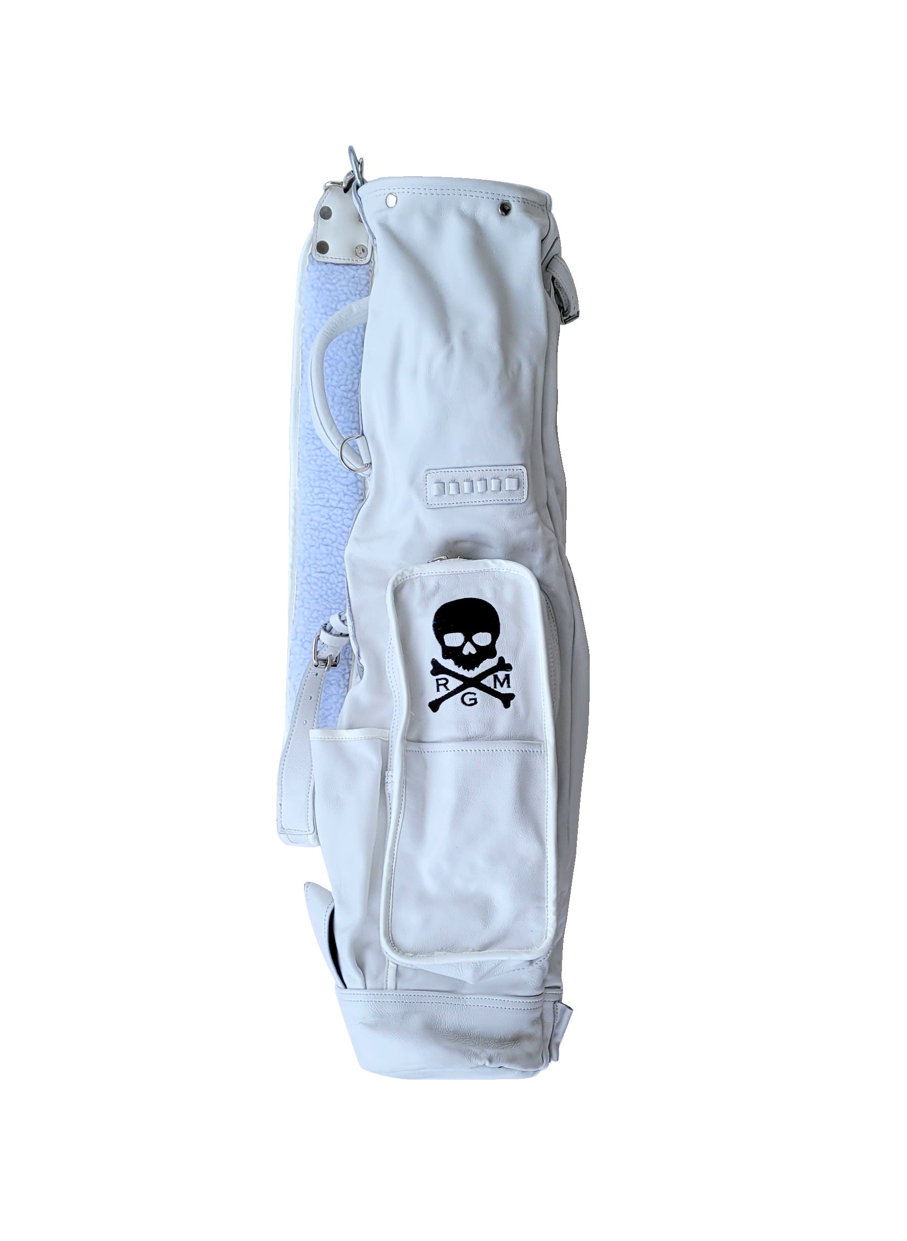 New Release! The 100% Leather, RMG Sunday Carry Golf Bag! Ships immediately! - Robert Mark Golf