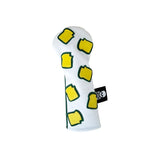 NEW! 2024 The Dancing Masters/Augusta Inspired Pimento & Cheese Hybrid Headcover - Robert Mark Golf