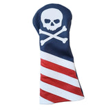 The USA Flag Skull & Bones Headcover - Robert Mark Golf