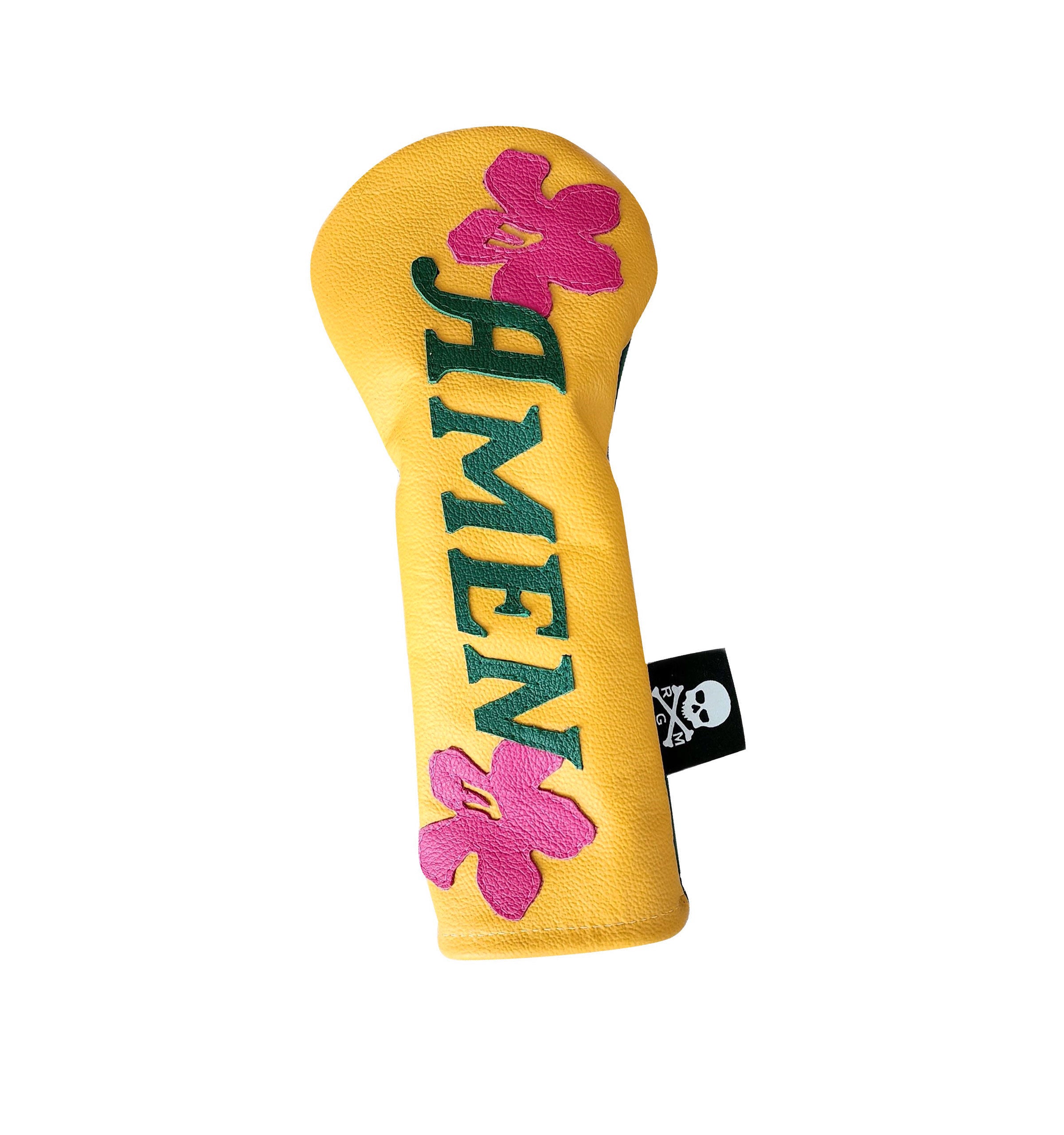 NEW! The RMG Masters/Augusta inspired Amen Azaleas Fairway Headcover - Robert Mark Golf