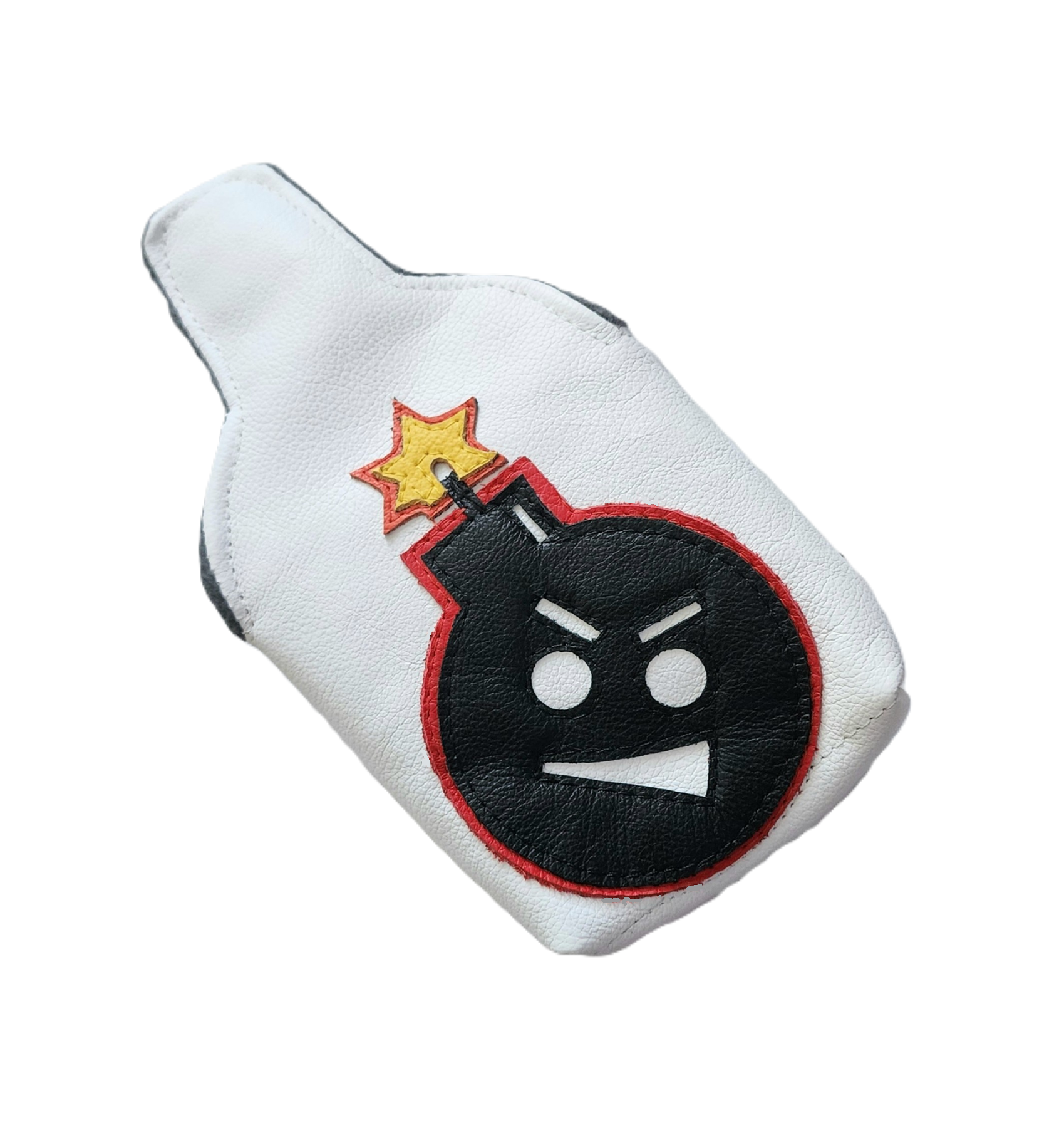 NEW! Tour Model "Angry Bomb" Mallet Putter Cover - Robert Mark Golf