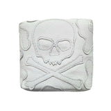 One-Of-A-Kind! Blizzard Camo Skull & Bones for Taylormade Spider or Scotty Cameron Phantom Mallet Putter Cover!