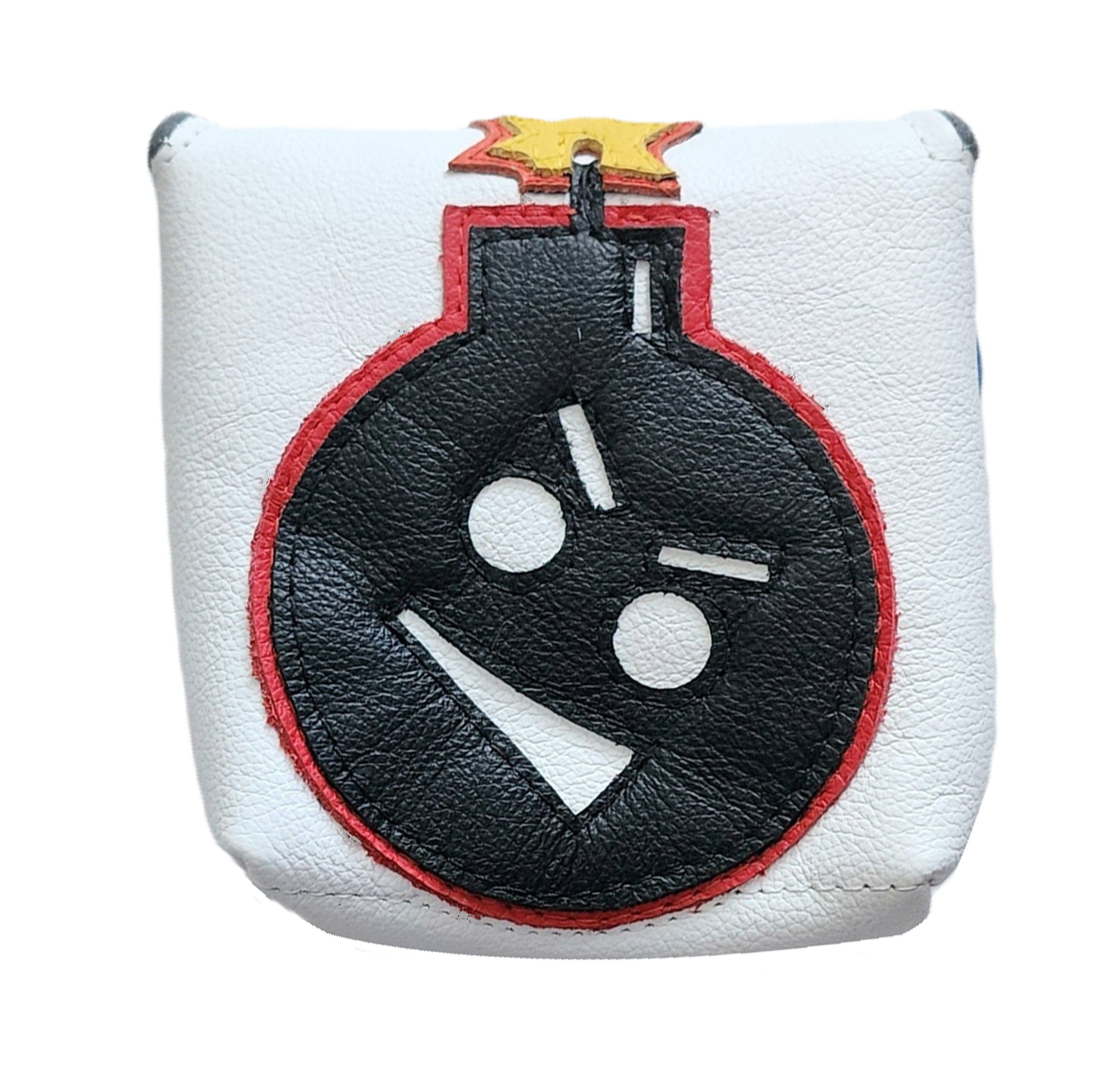 NEW! Tour Model "Angry Bomb" Mallet Putter Cover - Robert Mark Golf
