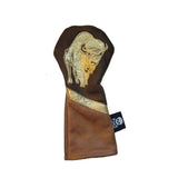 RARE! The Bourbon Inspired Golden Buffalo Fairway Wood Headcover