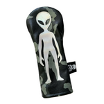 The RMG LTD Edition "Gun Metal Alien" Urban Camo Fairway Wood Headcover - Robert Mark Golf