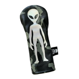 The RMG LTD Edition "Gun Metal Alien" Urban Camo Fairway Wood Headcover - Robert Mark Golf