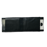 NEW! RMG "Murdered Out" Matte Black Alligator Embossed  Leather Cash Cover/ Wallet!