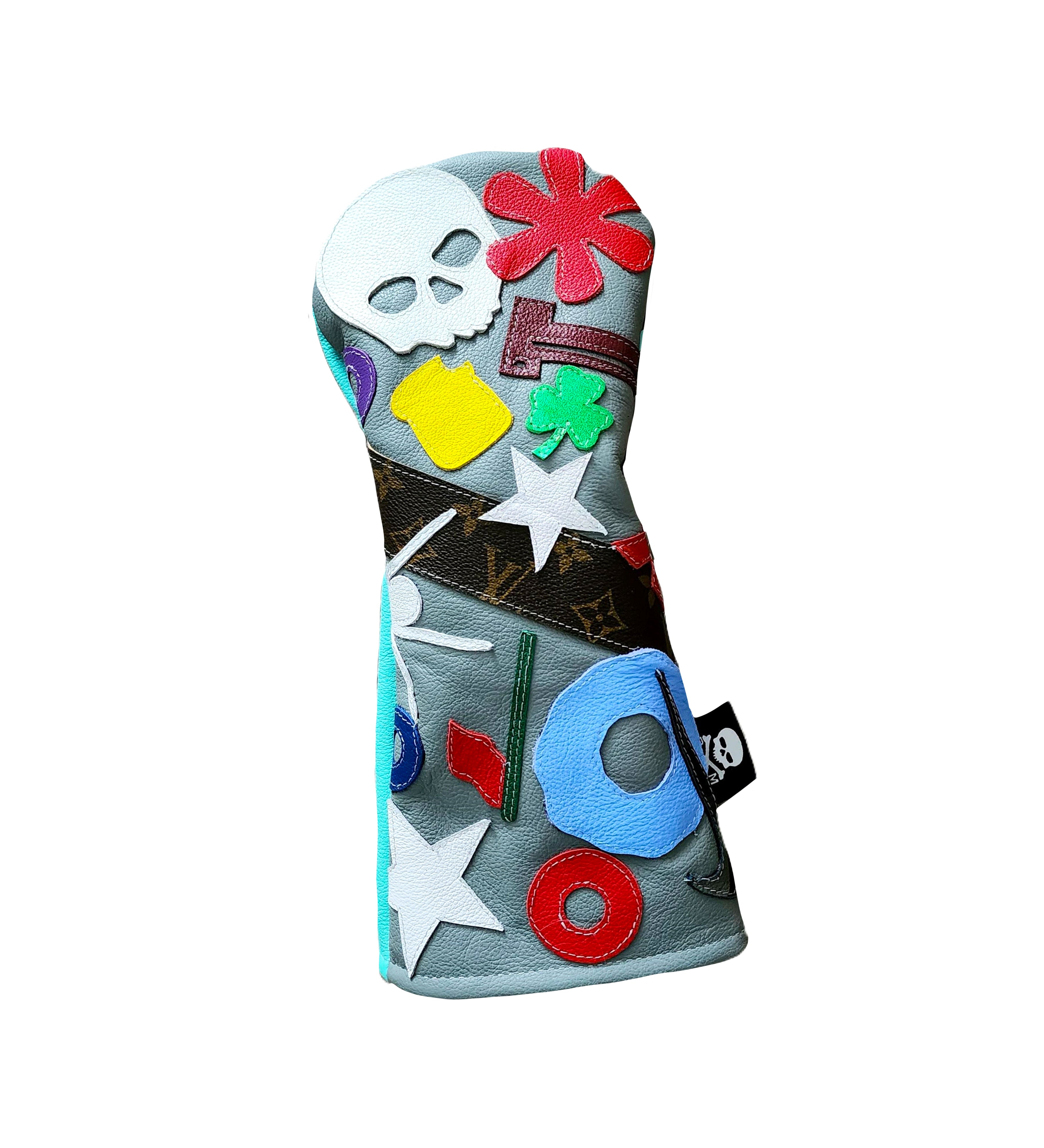 New! Rare! Limited Edition! The RMG Collage Driver Headcover - Robert Mark Golf
