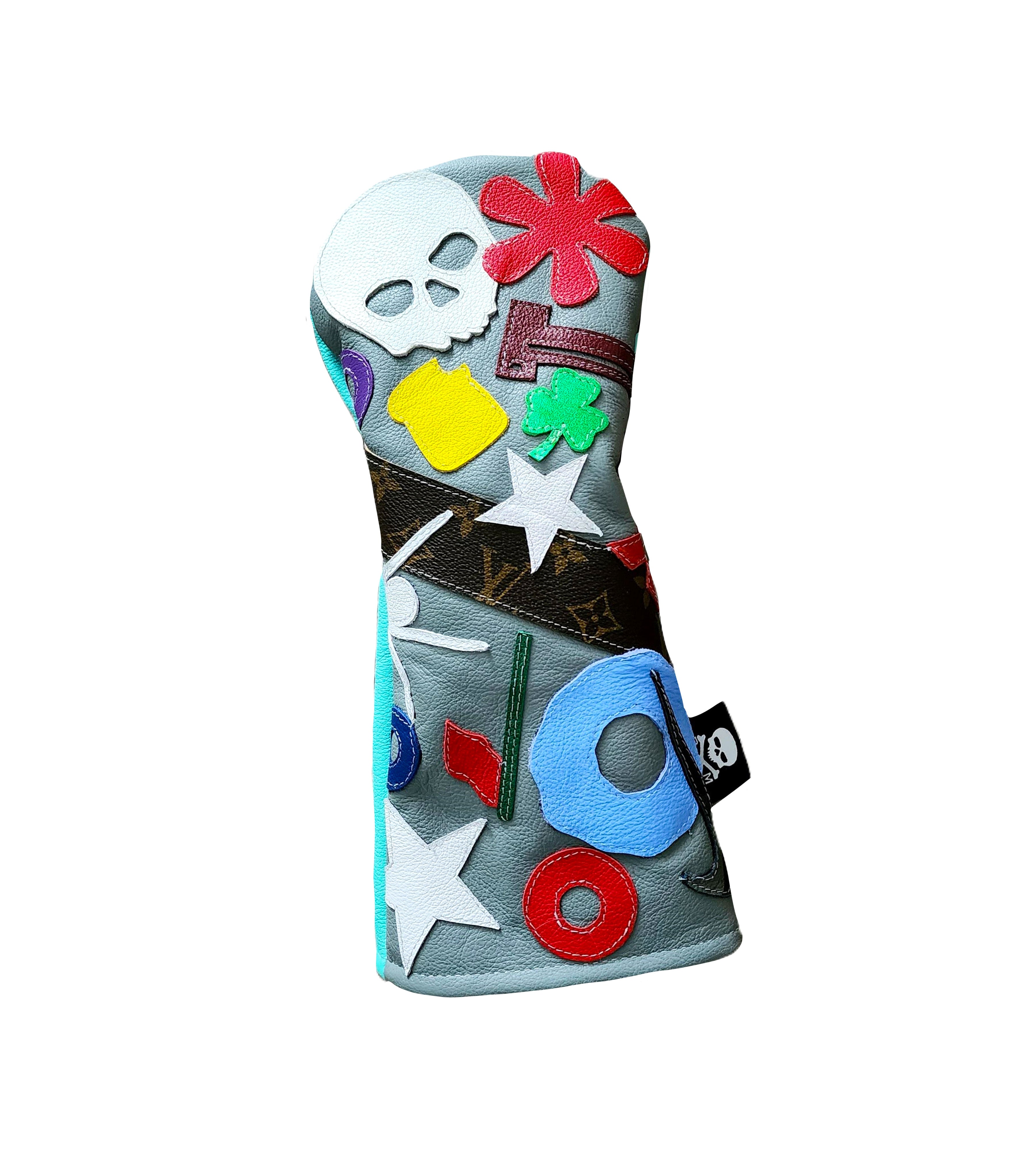New! Rare! Limited Edition! The RMG Collage Driver Headcover - Robert Mark Golf
