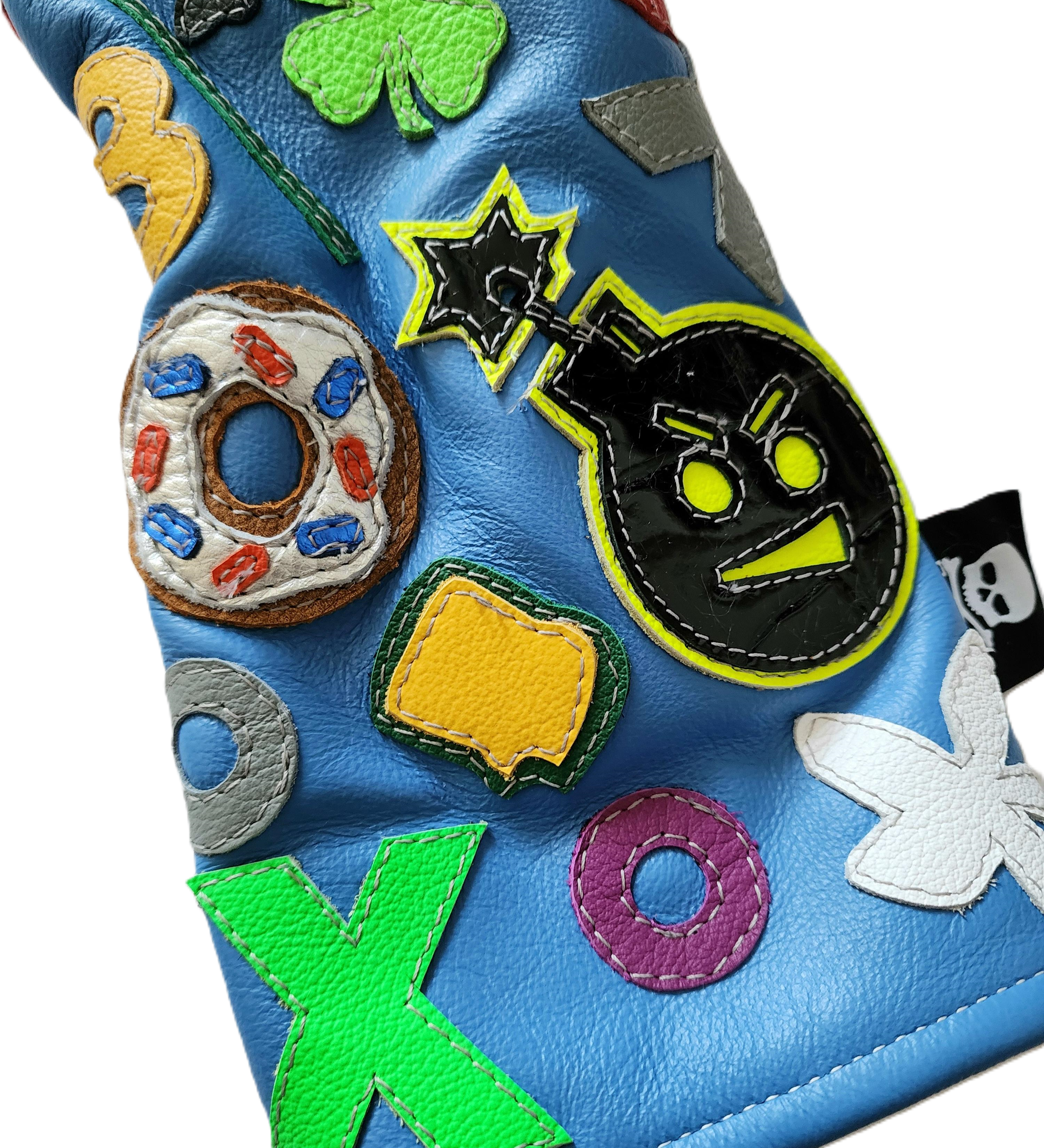 New + Rare! The RMG Collage Driver Headcover - Robert Mark Golf