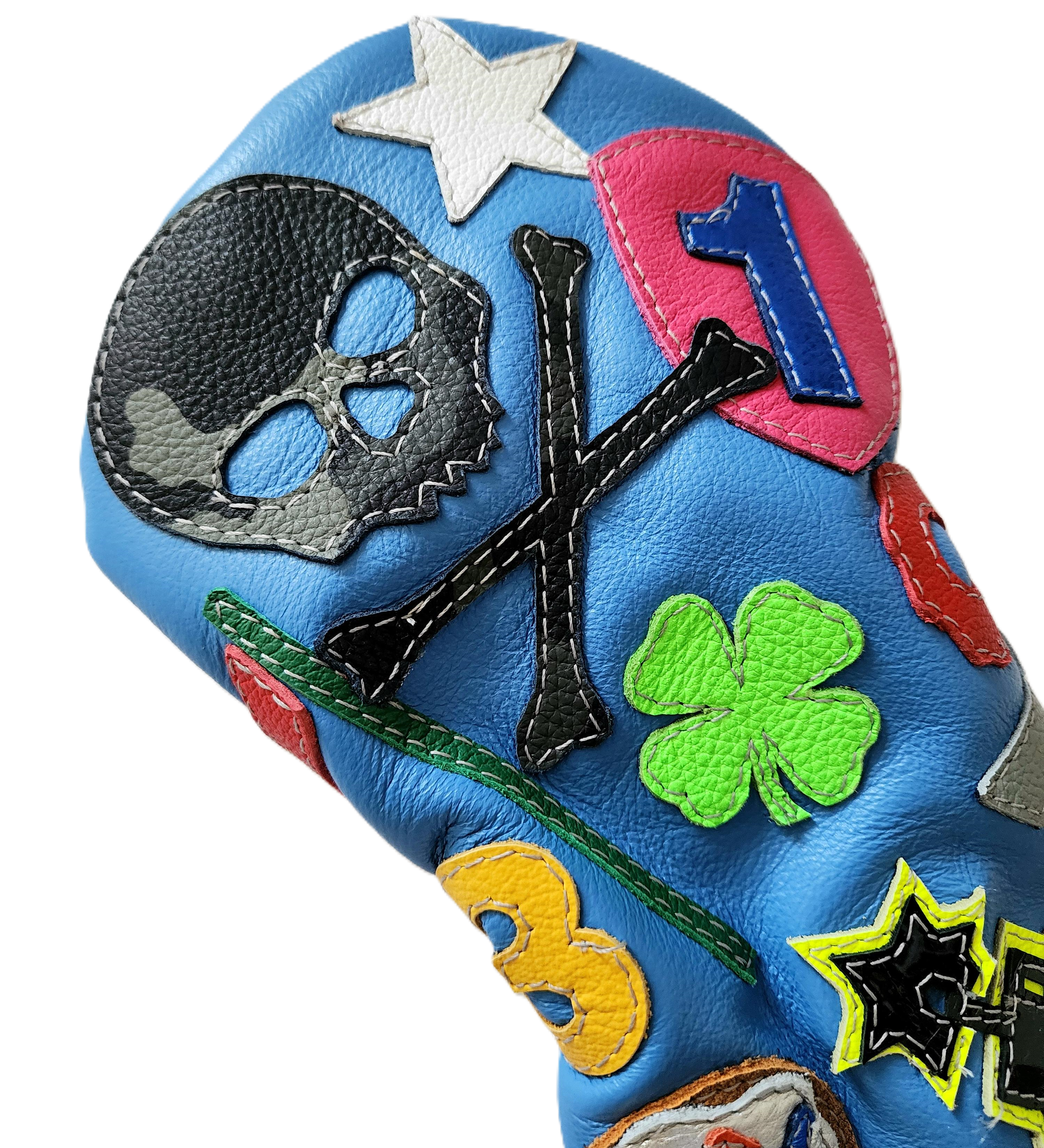 New + Rare! The RMG Collage Driver Headcover - Robert Mark Golf