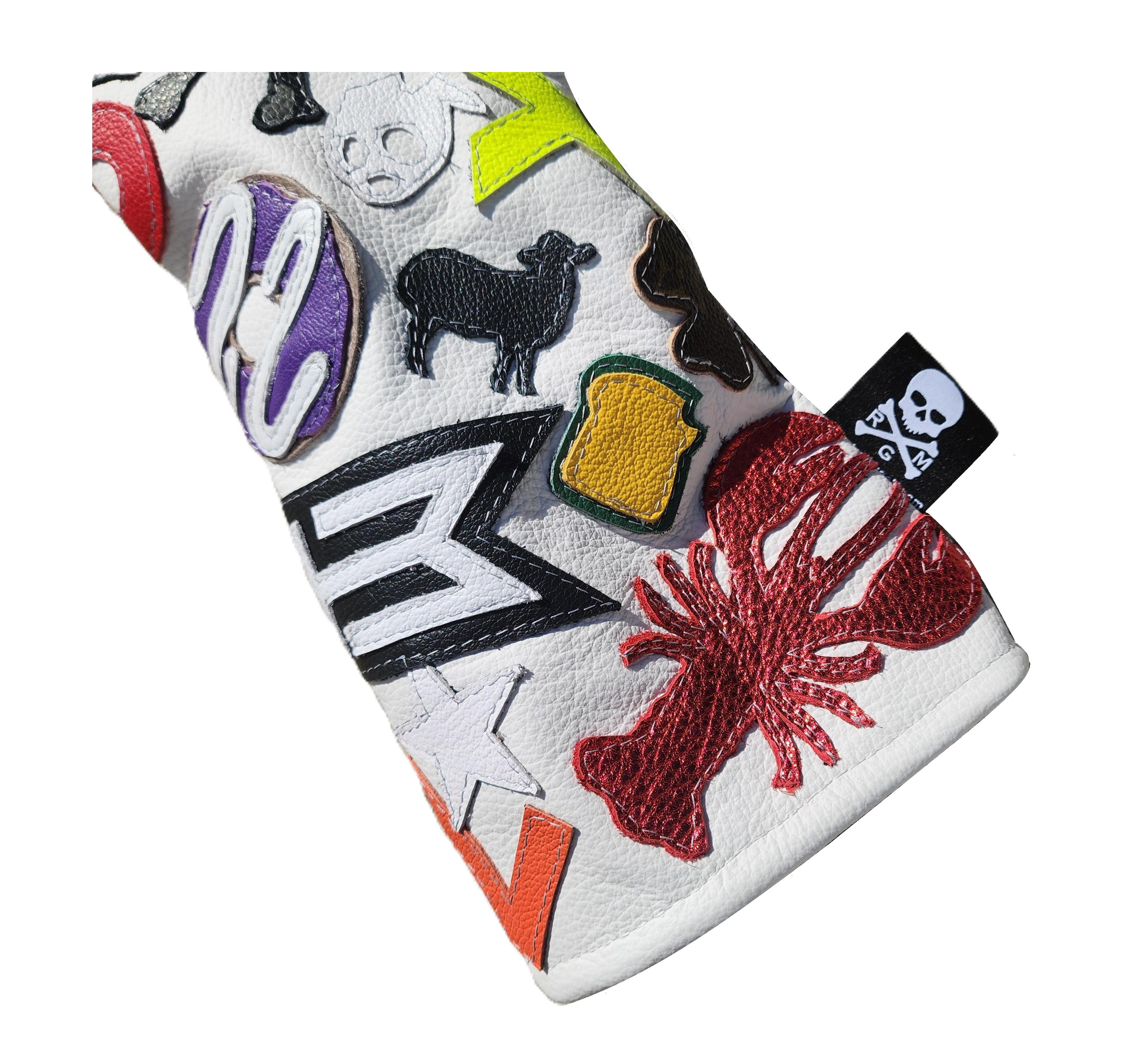 New! Rare! One of a Kind! The RMG Collage Driver Headcover with LV Shamrock! - Robert Mark Golf