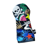 New + Rare! One of a Kind! The RMG Collage Driver Headcover!