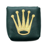 New! One-Of-A-Kind! Rolex Crown inspired, Mallet Putter Headcover