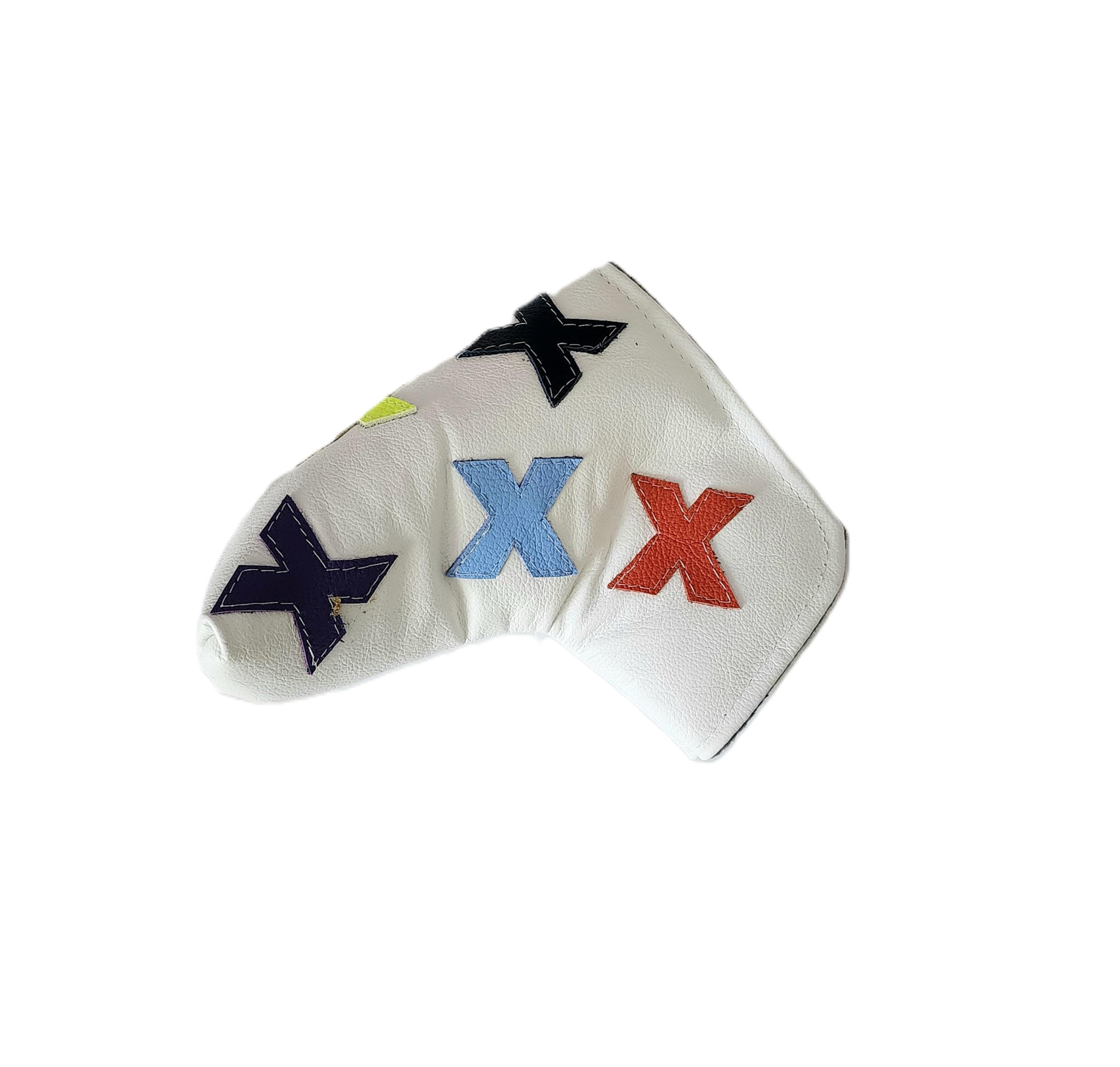 NEW! The RMG "Dancing X's" Blade / Mid Mallet Putter Headcover!