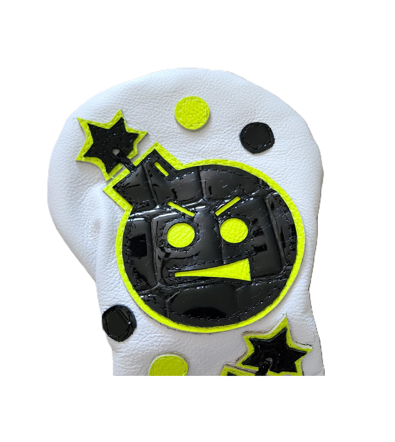 One-Of-A-Kind! Dancing Bombs Fairway Wood Headcover - Robert Mark Golf