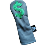 New! CASH, Dollar Sign Hybrid Headcover! - Robert Mark Golf