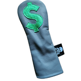 New! CASH, Dollar Sign Hybrid Headcover! - Robert Mark Golf