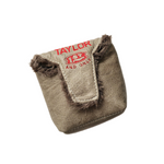 Rare! EH Taylor Bourbon, baseball glove leather upcycled Mallet Putter headcover! - Robert Mark Golf
