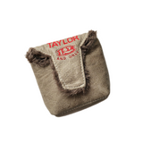 Rare! EH Taylor Bourbon, baseball glove leather upcycled Mallet Putter headcover! - Robert Mark Golf