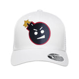 NEW! The RMG Angry Bomb Flexfit Snapback 110 Baseball Hat