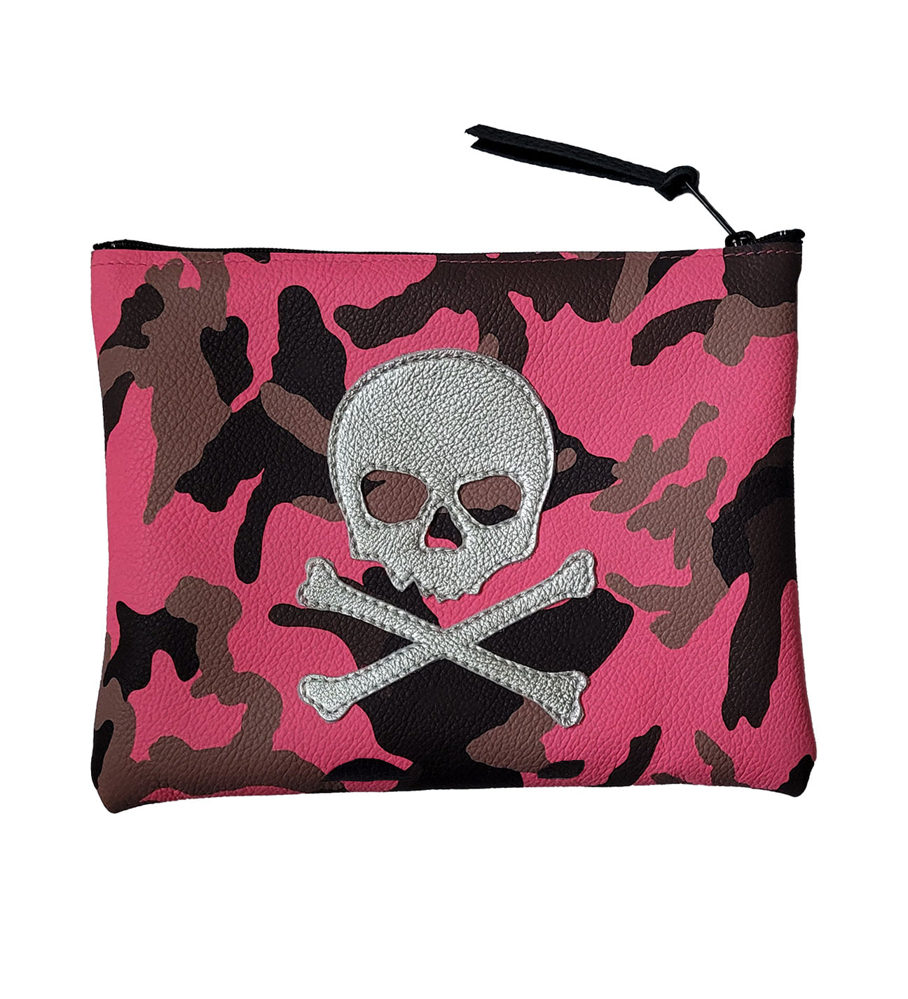 New! LTD Edition! Hot Pink Urban Camo Skull & Bones Valuables Bag - Robert Mark Golf