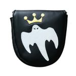 NEW! Custom "Ghost Crown" Putter Cover for the LAB Golf DF 3.1 or center shaft Cameron Mallet! - Robert Mark Golf