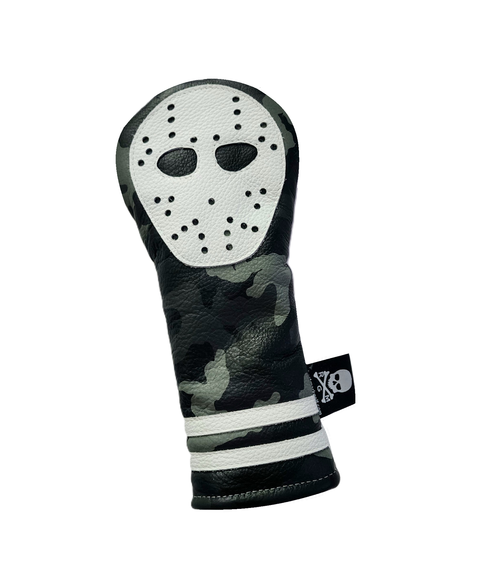 NEW! 1 OF A KIND! Hockey Goalie Mask, Fairway Wood headcover! - Robert Mark Golf