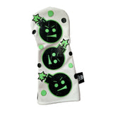 The Neon Green & Alligator Dancing "Angry Bombs" Driver Headcover!