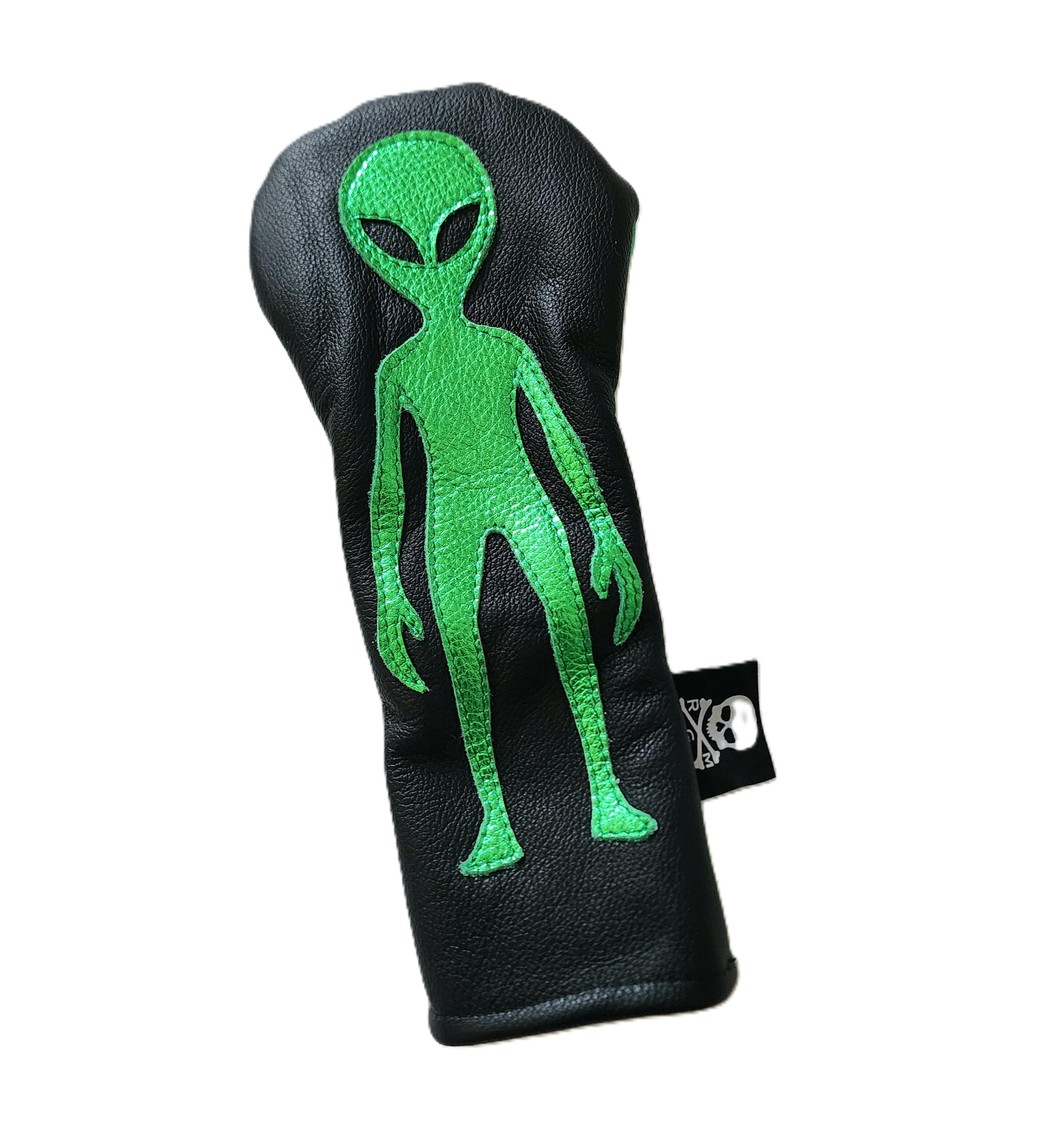 FULL CUSTOM: RMG LTD Edition "The Little Green Alien" Hybrid Headcover! - Robert Mark Golf