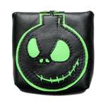 One of a Kind! The RMG Angry Bomb - Neon & Alligator mallet headcover. - Robert Mark Golf