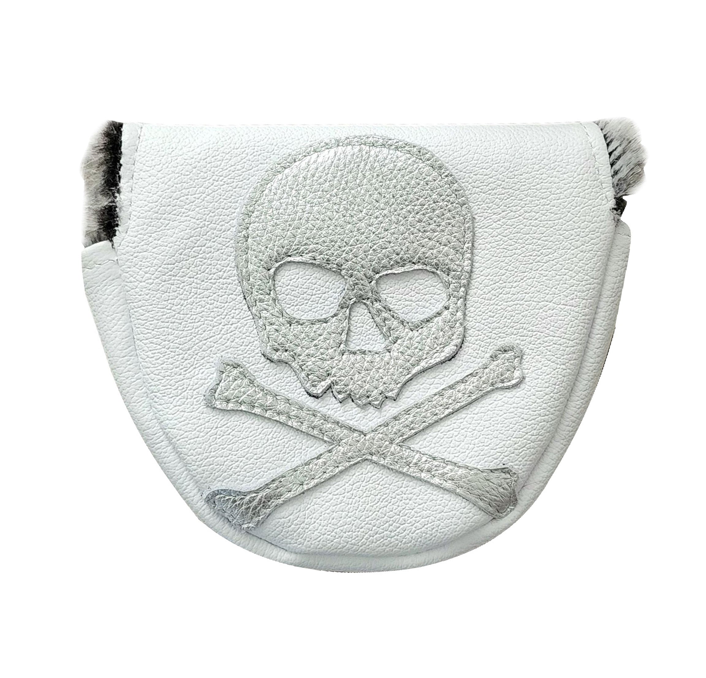 NEW! Custom Skull & Bones Putter Cover for the LAB Golf MEZZ.1 MAX Mallet Putter - Robert Mark Golf