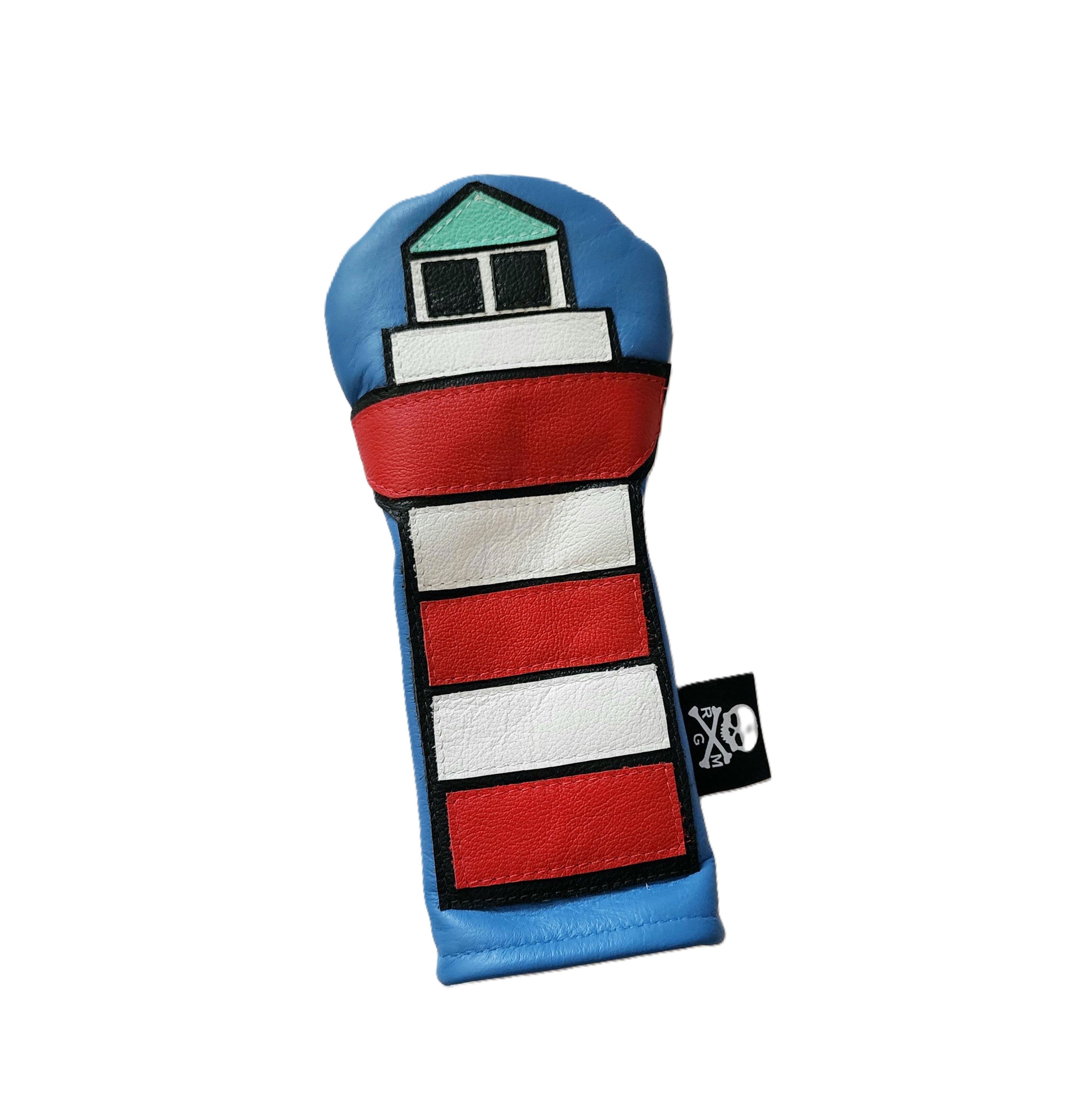 NEW! Harbour Town inspired; The Lighthouse Fairway Wood Headcover - Robert Mark Golf