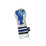 The "Lucky Blue Lobster" Hybrid or Fairway Wood Headcover - Robert Mark Golf