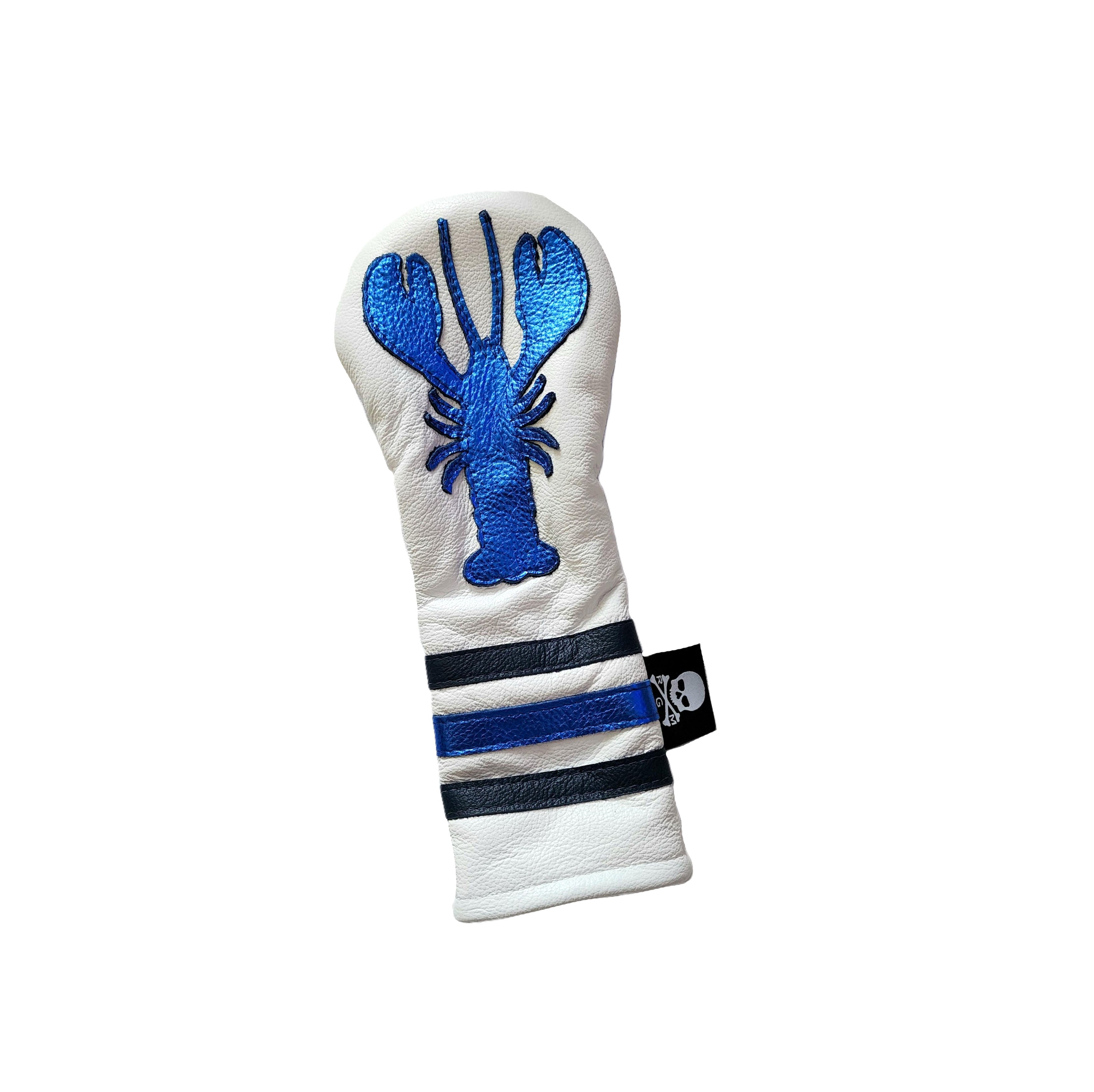 The "Lucky Blue Lobster" Hybrid or Fairway Wood Headcover - Robert Mark Golf