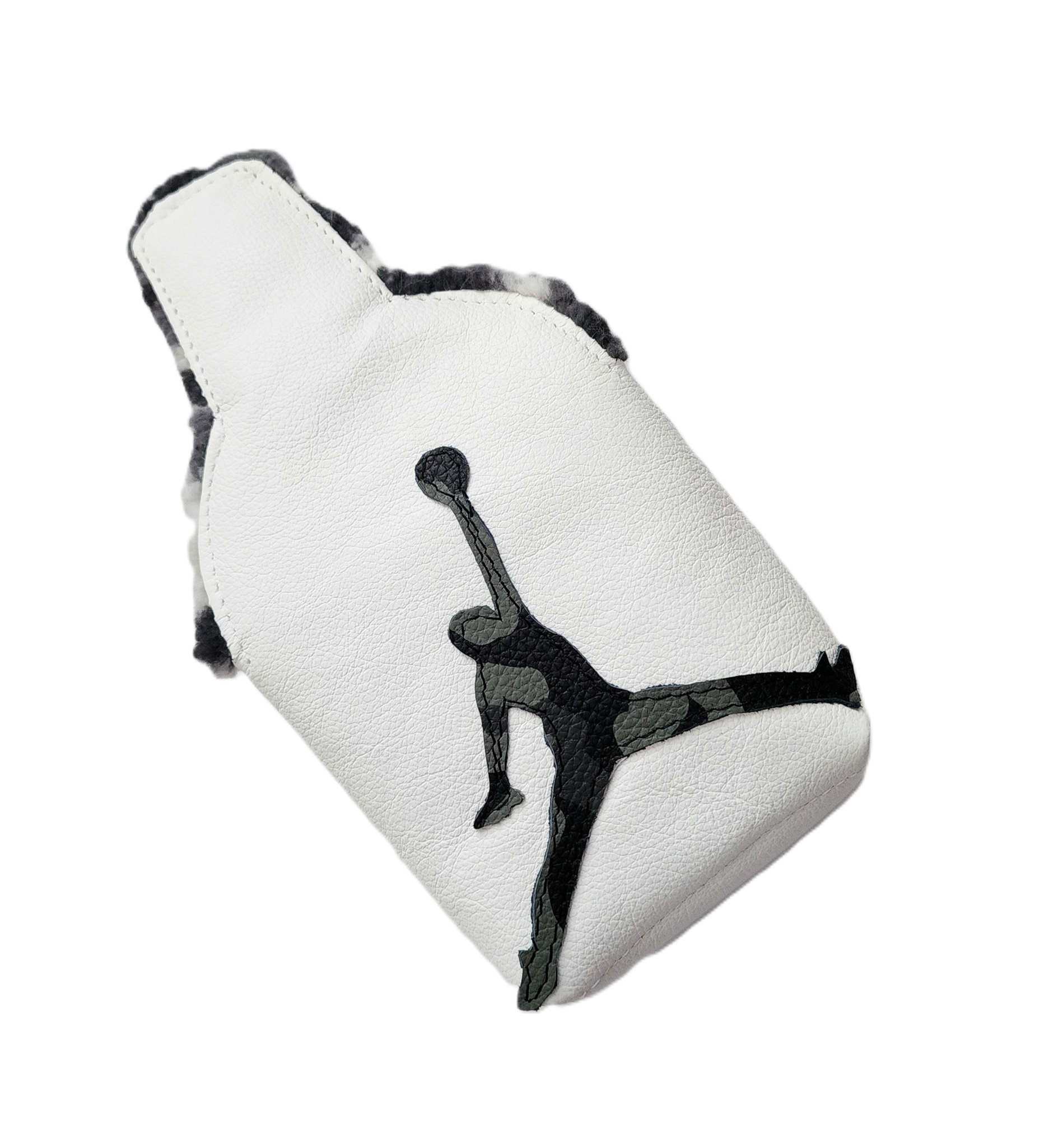 NEW! One of a kind! MJ "Jumpman" Mallet Putter Cover - Robert Mark Golf